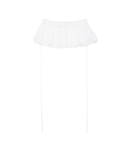 LCDC TM(エルシーディーシーティーエム)の「HOOK VOLUME BELT SKIRT(スカート・レディース・ブラック/ホワイト・OS)」の2枚目の写真