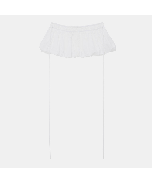 LCDC TM(エルシーディーシーティーエム)の「HOOK VOLUME BELT SKIRT(スカート・レディース・ブラック/ホワイト・OS)」の4枚目の写真