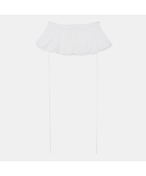 LCDC TM(エルシーディーシーティーエム)の「HOOK VOLUME BELT SKIRT(スカート・レディース・ブラック/ホワイト・OS)」の5枚目の写真