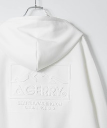 【ag】〔GERRY/ジェリー〕シルクタッチストレッチ エンボス加工 フルジップパーカー