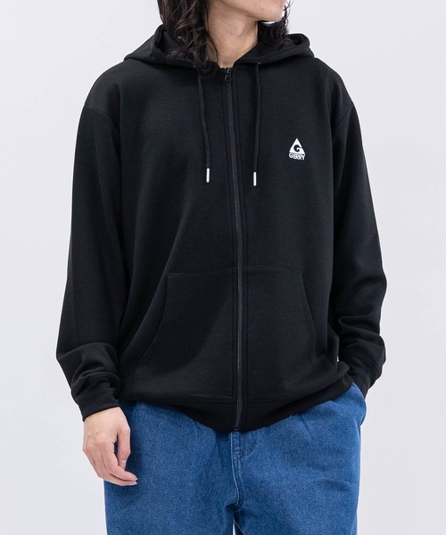 GERRY(ジェリー)の「【ag】〔GERRY/ジェリー〕シルクタッチストレッチ エンボス加工 フルジップパーカー(パーカー・メンズ・ブラック/ブルー/ホワイト/ライトグレー・MEDIUM/LARGE)」の11枚目の写真