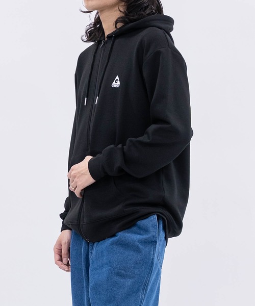 GERRY(ジェリー)の「【ag】〔GERRY/ジェリー〕シルクタッチストレッチ エンボス加工 フルジップパーカー(パーカー・メンズ・ブラック/ブルー/ホワイト/ライトグレー・MEDIUM/LARGE)」の12枚目の写真