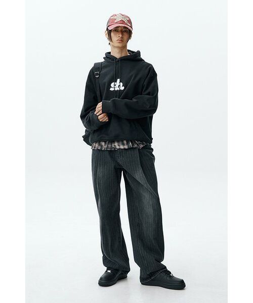 DECET(デケト)の「Deep Pleats Wide Jeans DCPT030STBlack(その他パンツ・レディース・その他・26/28/30/32/34)」の18枚目の写真