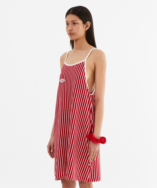 MENASOO（ミナス）の「MNS Signature Terry Onepiece_Red（ワンピース・レディース・レッド・F）」の3枚目の写真