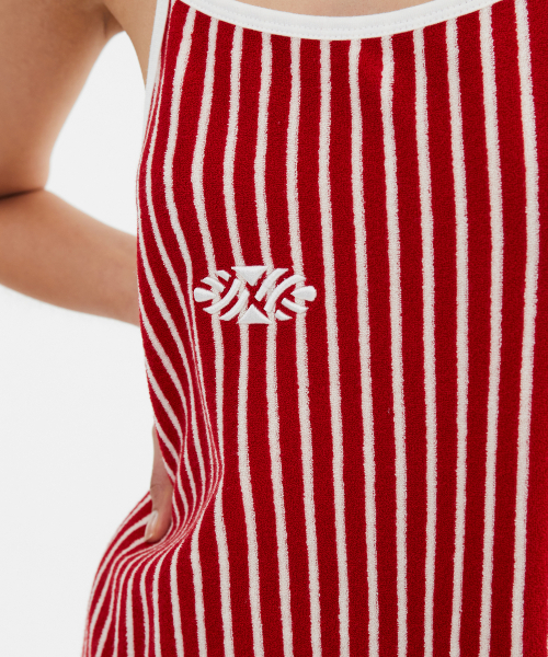 MENASOO（ミナス）の「MNS Signature Terry Onepiece_Red（ワンピース・レディース・レッド・F）」の10枚目の写真