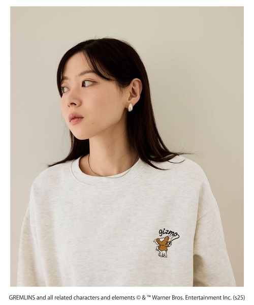 Mac-House（マックハウス）の「グレムリン サガラ刺繍トレーナー（スウェット・メンズ・ブルーグリーン/オートミール・S/M/L/XL）」の8枚目の写真