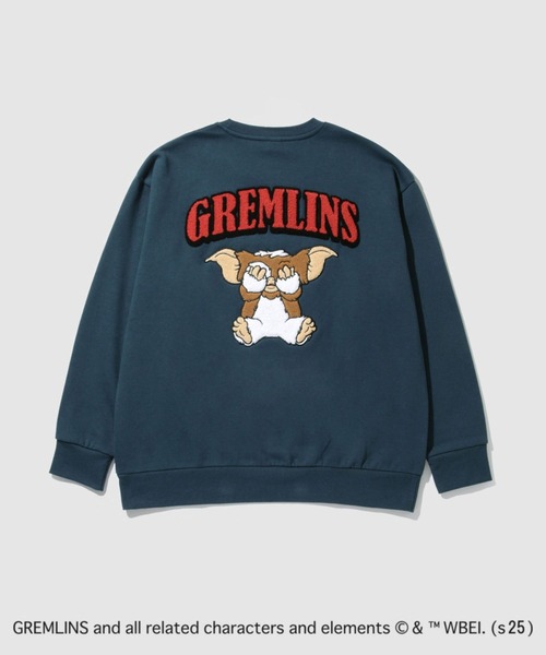 Mac-House（マックハウス）の「グレムリン サガラ刺繍トレーナー（スウェット・メンズ・ブルーグリーン/オートミール・S/M/L/XL）」の21枚目の写真