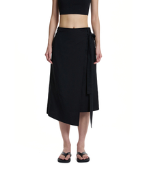 TRUNK PROJECT（トランクプロジェクト）の「Belted Wrap Skirt_BLACK（スカート）」