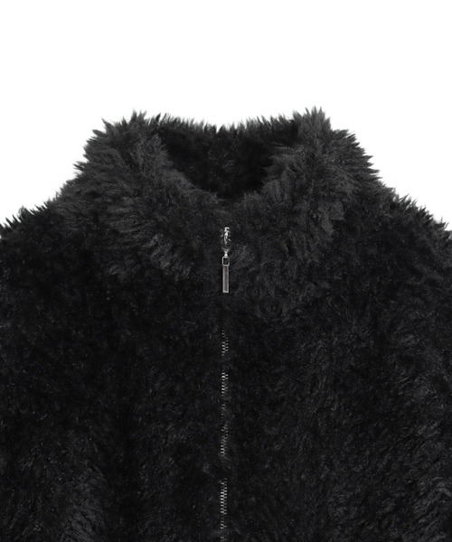 ANAP（アナップ）の「ボリューム プードル ファー ブルゾン コート（ブルゾン・レディース・アイボリー/ブラック・F）」の13枚目の写真