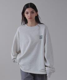 BROWNY | BROWNY/【26年春夏新作】ショートドロストワンポイント刺繍プルオーバー(スウェット)