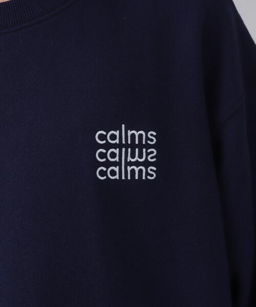 BROWNY（ブラウニー）の「BROWNY/【26年春夏新作】ショートドロストワンポイント刺繍プルオーバー（スウェット・メンズ・杢グレー/ブラック/ネイビー・LARGE/MEDIUM）」の10枚目の写真