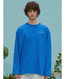 replaycontainer（リプレイコンテナ）の「RC logo long sleeve (cobalt blue)（Tシャツ/カットソー）」