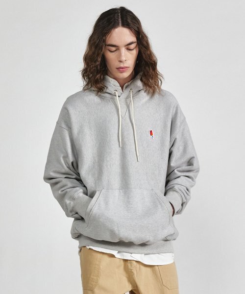 UNION BALANT(ユニオンバランテ)の「エンムサヘビースウェットフーディメランジ3%(パーカー・メンズ・その他・LARGE/MEDIUM/X-LARGE)」の1枚目の写真