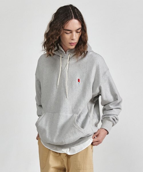 UNION BALANT(ユニオンバランテ)の「エンムサヘビースウェットフーディメランジ3%(パーカー・メンズ・その他・LARGE/MEDIUM/X-LARGE)」の3枚目の写真
