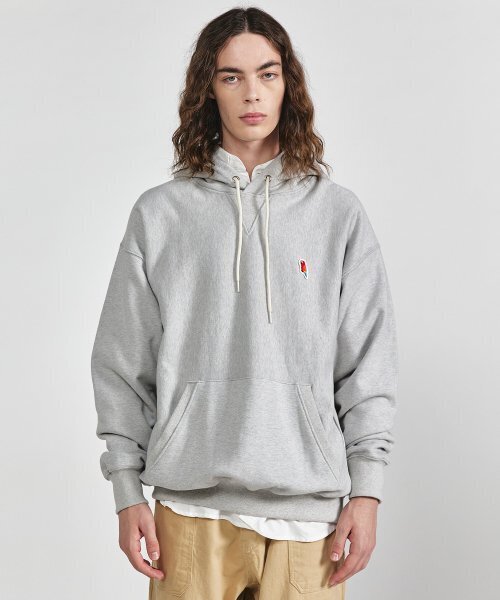 UNION BALANT(ユニオンバランテ)の「エンムサヘビースウェットフーディメランジ3%(パーカー・メンズ・その他・LARGE/MEDIUM/X-LARGE)」の2枚目の写真