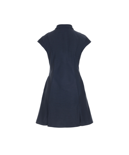 BERMUDAGRASS（バミューダグラス）の「キャップスリーブワンピース_NAVY（ワンピース・レディース・その他・SMALL/MEDIUM）」の4枚目の写真
