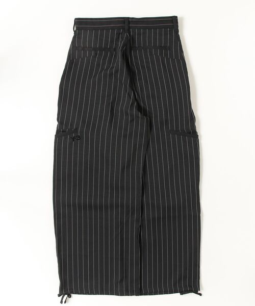 Y-3（ワイスリー）の「Y-3 PINSTRIPE UT STRAIGHT LEG PANTS（その他パンツ・レディース・ブラック・XX-SMALL/X-SMALL/SMALL/MEDIUM/LARGE）」の8枚目の写真
