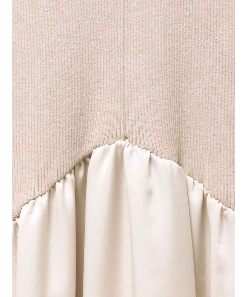 LAGUNAMOON(ラグナムーン)の「ボレロレイヤードニットドッキングワンピース(ワンピース・レディース・ベージュ/ブラック・MEDIUM/SMALL)」の21枚目の写真