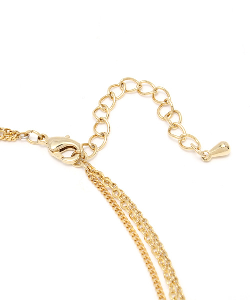 GLOBAL WORK(グローバルワーク)の「チェーンロングネックレス/710916(ネックレス・レディース・ライトイエロー/その他/イエロー系その他・FREE)」の6枚目の写真