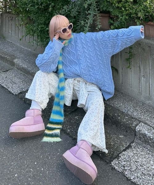 Alley Tokyo(アリートーキョー)の「2wayオールインワン(つなぎ/オールインワン・レディース・ホワイト系/ピンク・FREE)」の14枚目の写真