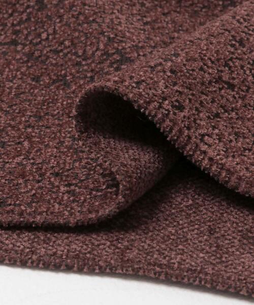 LAATO(ラート)の「jacquard shortsleeve knit(ニット/セーター・レディース・ダークグレー/ライトブラウン/ブラウン・FREE)」の20枚目の写真