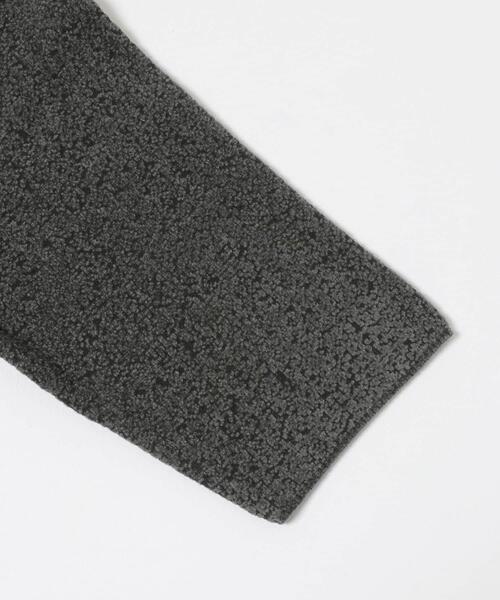 LAATO(ラート)の「jacquard shortsleeve knit(ニット/セーター・レディース・ダークグレー/ライトブラウン/ブラウン・FREE)」の12枚目の写真