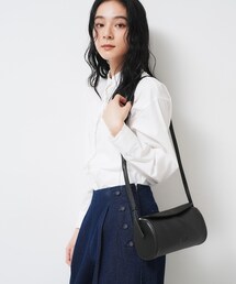 Dessin | 【軽量】本革バレル型ショルダーバッグ(ショルダーバッグ)