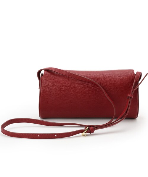 Dessin（デッサン）の「【軽量】本革バレル型ショルダーバッグ（ショルダーバッグ・レディース・レッド系1/ブラック・00）」の10枚目の写真
