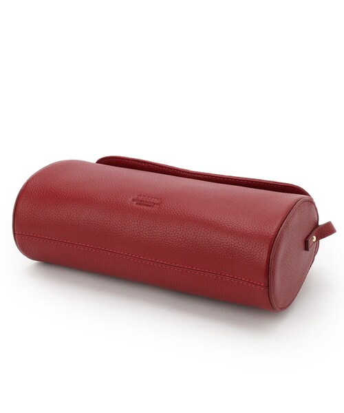 Dessin（デッサン）の「【軽量】本革バレル型ショルダーバッグ（ショルダーバッグ・レディース・レッド系1/ブラック・00）」の11枚目の写真