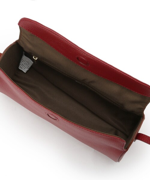 Dessin（デッサン）の「【軽量】本革バレル型ショルダーバッグ（ショルダーバッグ・レディース・レッド系1/ブラック・00）」の12枚目の写真