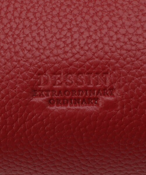 Dessin（デッサン）の「【軽量】本革バレル型ショルダーバッグ（ショルダーバッグ・レディース・レッド系1/ブラック・00）」の18枚目の写真