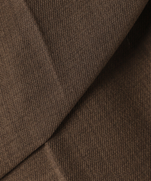 OUTDOOR PRODUCTS（アウトドアプロダクツ）の「ツイルアシンメトリータックパンツ（スラックス・レディース・ブラック/ブラウン・36/38）」の14枚目の写真