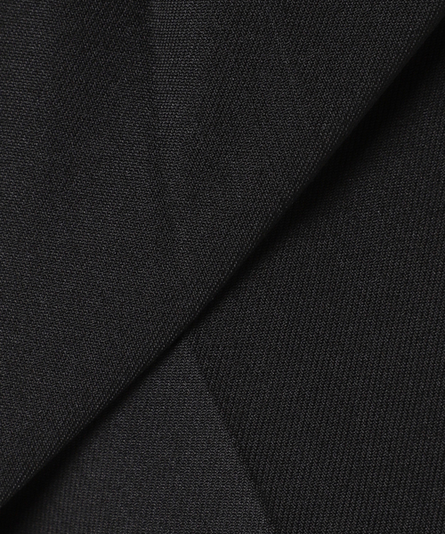 OUTDOOR PRODUCTS（アウトドアプロダクツ）の「ツイルアシンメトリータックパンツ（スラックス・レディース・ブラック/ブラウン・36/38）」の5枚目の写真