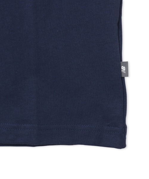 NEW BALANCE（ニューバランス）の「New Balance Fountain T-Shirt / ニューバランス ファウンテンTシャツ（Tシャツ/カットソー・メンズ・ホワイト/ネイビー・M/L/XL）」の10枚目の写真