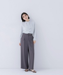 NATURAL BEAUTY BASIC | ◇メタルポイントワイドパンツ(その他パンツ)
