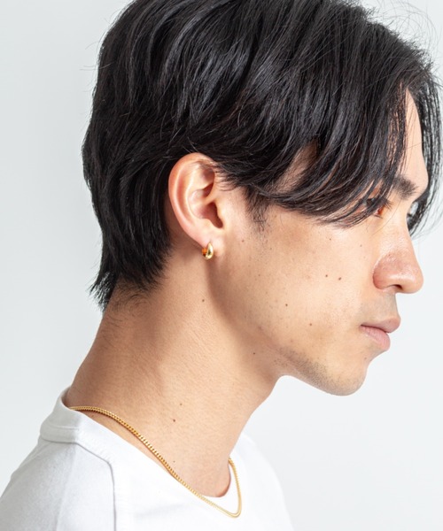 TOMWOOD/トムウッド】Ice Huggie Gold ゴールド ピアス ユニセックス TOMWOOD/トムウッド】Ice Huggie Gold ゴールド ピアス ユニセックス