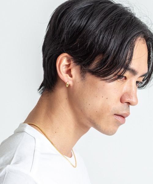 TOM WOOD(トムウッド)の「【TOMWOOD/トムウッド】Ice Huggie Gold ゴールド ピアス ユニセックス(ピアス(両耳用)・レディース・ゴールド・FREE)」の6枚目の写真