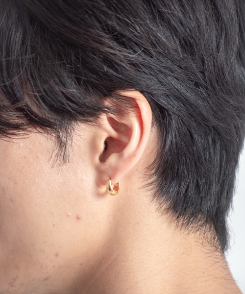 TOMWOOD/トムウッド】Ice Huggie Gold ゴールド ピアス ユニセックス