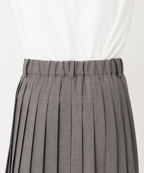 journal standard L'essage（ジャーナルスタンダードレサージュ）の「TWトロ/ストライプ プリーツスカート（スカート・レディース・ブラック/グレー・38/36）」の22枚目の写真