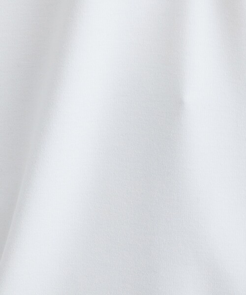 tk.TAKEO KIKUCHI（ティーケータケオキクチ）の「ハードポンチハーフジップポロカットソー（Tシャツ/カットソー・メンズ・ブラウン系その他/ブラック/ホワイト・02/01/03）」の8枚目の写真