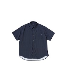 THOUSAND MILE（サウザンドマイル）の「【M's】SHORT SLEEVE SHIRT T/PU(PRINT)/ショートスリーブシャツ ストライププリント（シャツ/ブラウス）」