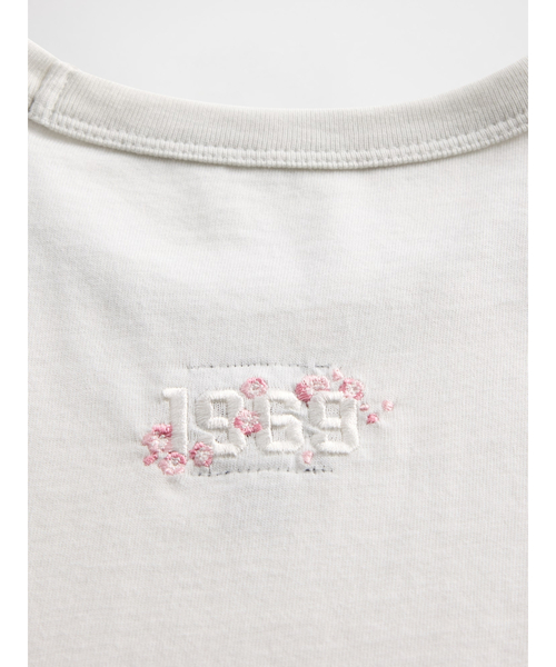 GAP(ギャップ)の「リラックスフィット SAKURA GAPロゴTシャツ(Tシャツ/カットソー・メンズ・ネイビー/ホワイト・XS/S/M/L/XL)」の10枚目の写真
