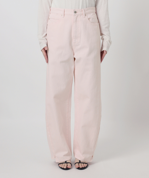 B.C STOCK（ベーセーストック）の「《追加7》ウォッシャブル / DU JOUR / デュ ジュール BARREL BAGGY JEAN（デニムパンツ・レディース・ピンク系その他/ブルー/ベージュ/ネイビー・38/36/34）」の18枚目の写真