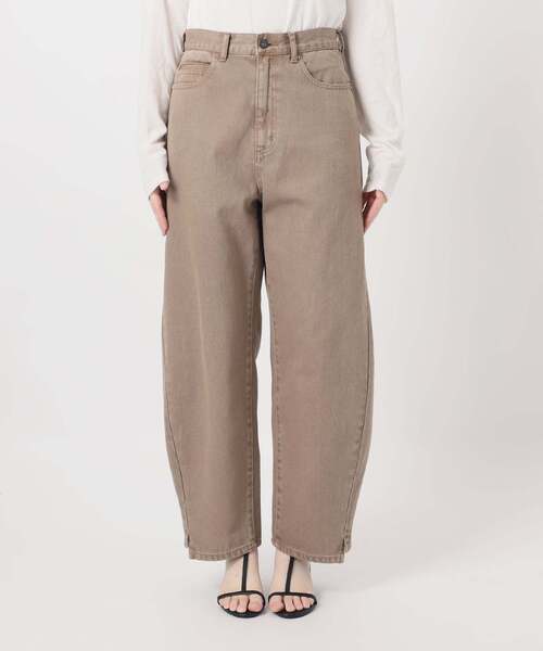 B.C STOCK(ベーセーストック)の「《追加7》ウォッシャブル / DU JOUR / デュ ジュール BARREL BAGGY JEAN(デニムパンツ・レディース・ピンク系その他/ブルー/ベージュ/ネイビー・38/36/34)」の5枚目の写真