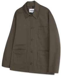 ROTEMBER（ローテンバー）の「ウォッシュドフレンチチョアジャケット[BROWN]（その他アウター）」