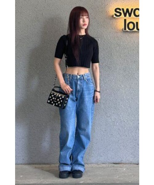 ANOTHER OFFICE WOMEN（アナザー オフィス ウーマン）の「Courtney Jeans (Faded Blue)（デニムパンツ・レディース・その他・S/M）」の7枚目の写真