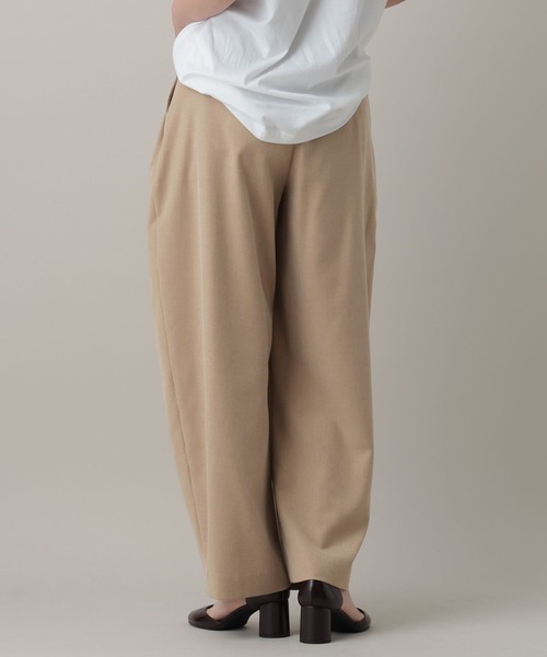 A part by（アパートバイ）の「カーブスラックスパンツ（スラックス・レディース・グレー/ブラック/ベージュ系その他・SMALL/MEDIUM）」の8枚目の写真