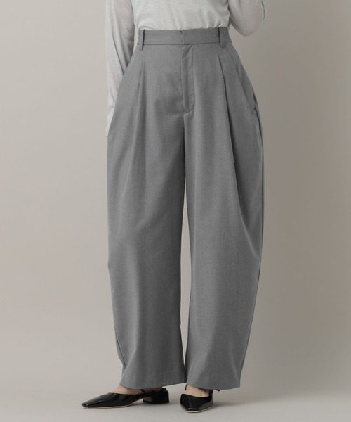 A part by（アパートバイ）の「カーブスラックスパンツ（スラックス・レディース・グレー/ブラック/ベージュ系その他・SMALL/MEDIUM）」の11枚目の写真