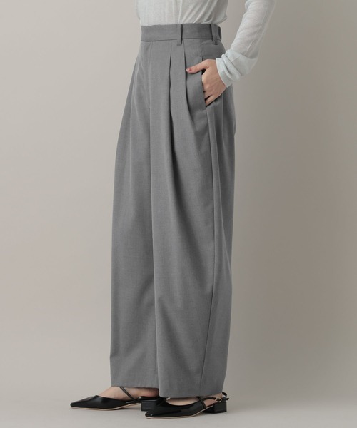 A part by（アパートバイ）の「カーブスラックスパンツ（スラックス・レディース・グレー/ブラック/ベージュ系その他・SMALL/MEDIUM）」の12枚目の写真