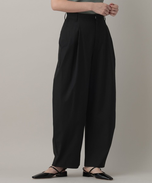 A part by（アパートバイ）の「カーブスラックスパンツ（スラックス・レディース・グレー/ブラック/ベージュ系その他・SMALL/MEDIUM）」の16枚目の写真